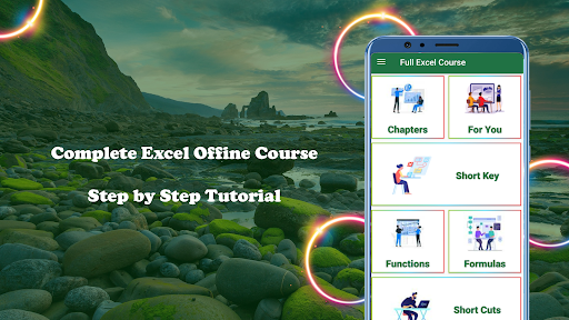 Android application For Full Excel Course screenshort