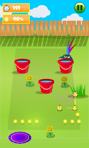 Android application Garden RUSH: Run & Catch screenshort
