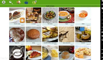 screenshot of Apple recipes