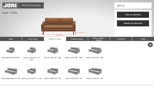 JORI Configurator Screen 3