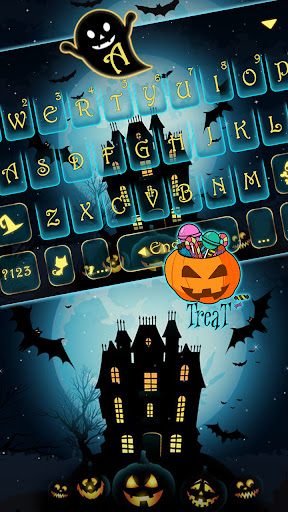 Halloween Ghost Keyboard Theme Screen 2