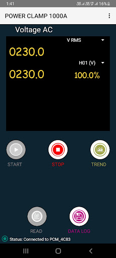 PCM Connect Screen 2