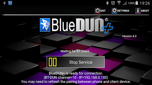 BlueDUN+ X12 Screen 2