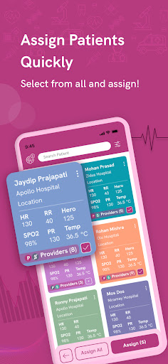 Android application Firstday Healthcare Alert screenshort