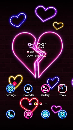4K Wallpaper HD - Neon Breakin Screen 2