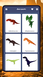 Dinosaurios de origami - Apps en Google Play