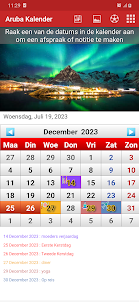 Aruba Kalender