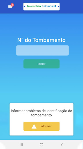 Inventário Patrimonial - UFG Screen 3