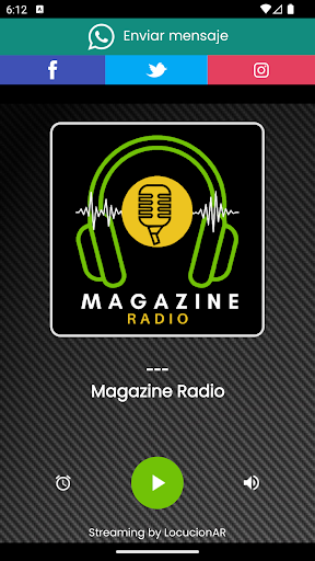Magazine Radio Screen 3
