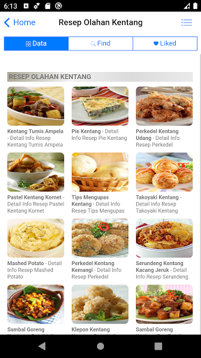 Resep Olahan Kentang Lezat Screen 2