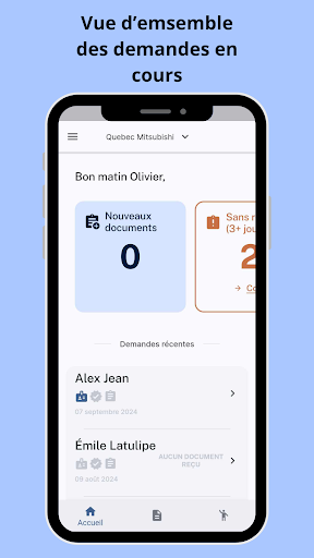 Android application Meo: Documents sécurisés screenshort
