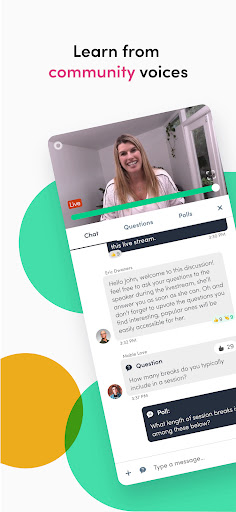 Screenshot of Evolve Community