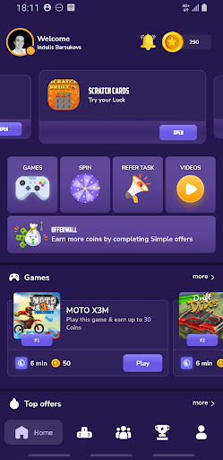 Back Scratch Rewards Screen 2