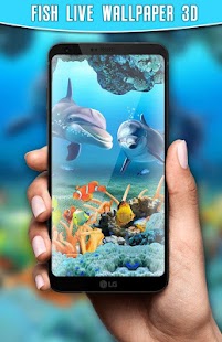 Fish Live Wallpaper Aquarium P لقطة شاشة