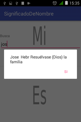 Significado de mi Nombre Screen 3