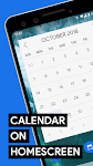 screenshot of Month: Calendar Widget