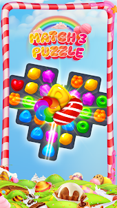 Match 3 Puzzle: Candy World