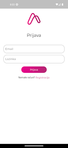 Android application Aether Servis screenshort