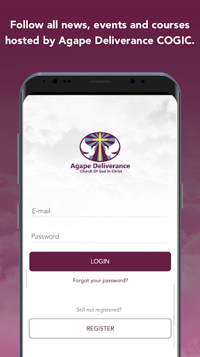 Android application Agape Deliverance COGIC screenshort