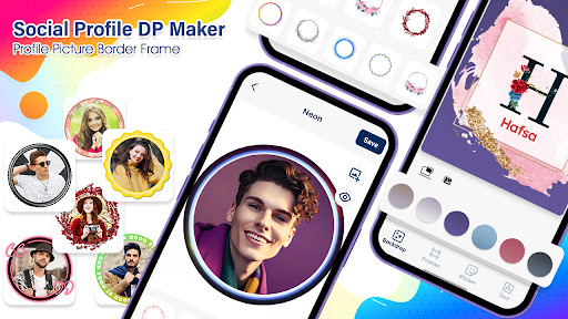 Android application Social Profile DP Maker screenshort