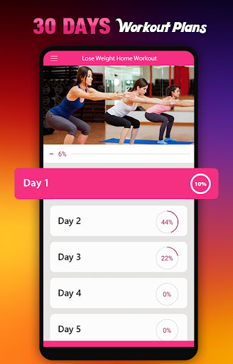 Lose Weight Home Workout Screen 3