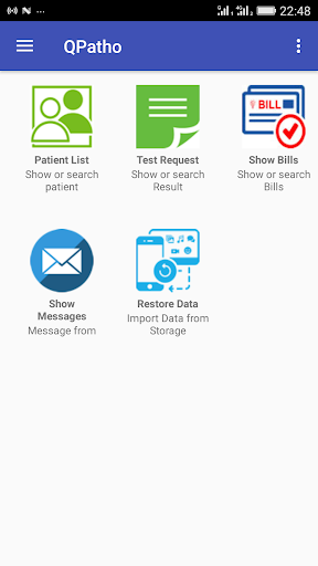 Pathology Lab Qmarksoft Screen 2