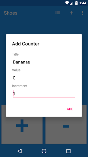 Simple Counter Screen 2