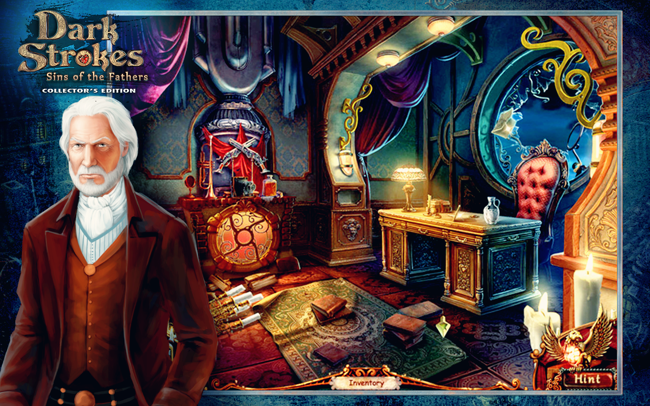 Android application Dark Strokes: Hidden Object Game screenshort