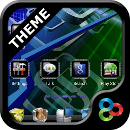 Slika ikone Tech GO Launcher EX Theme