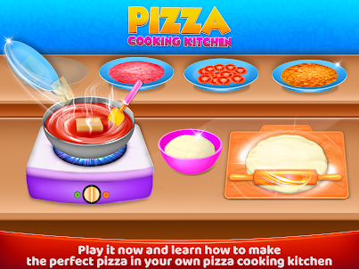 Pizza Cooking Kitchen Game