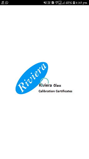 Android application Riviera Glass - Certificates screenshort