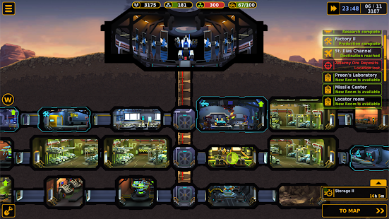 Codex of Victory - Sci-Fi-Spiel Screenshot