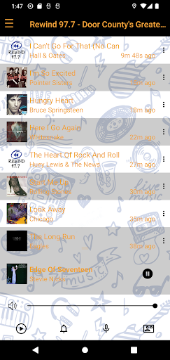 Rewind 97.7 FM Screen 3