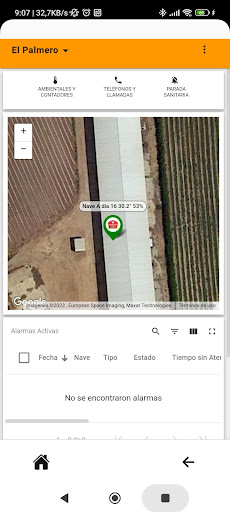 AvIoT Alarma Técnica Screen 2