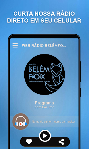WEB RÁDIO BELÉMFOX Screen 2