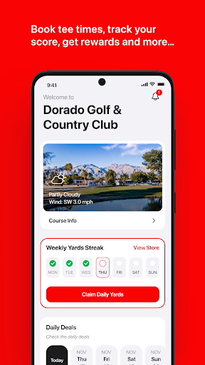 Android application Dorado Golf & Country Club screenshort