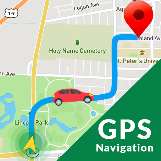 GPS Navigation-Maps Directions Header - AppWisp.com