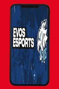EVOS Logo & Tim Wallpaper