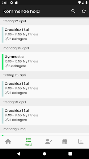 Android application CrossFit Lageret - Ringkøbing screenshort