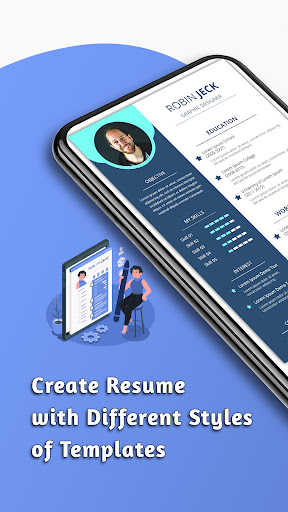 Android application CV Maker & Resume PDF Convert screenshort