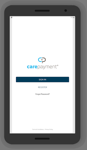 Android application CarePayment screenshort