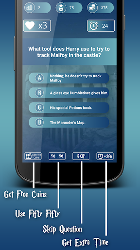 Harry : The Wizard Quiz Game 3