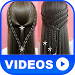 Cover Image of Herunterladen Girls Hair Style Videos ( Offline ) 2.0 APK