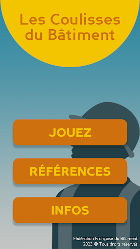 Android application Les Coulisses du bâtiment screenshort