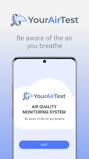 Android application YourAirTest screenshort
