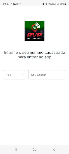 Android application RVP Rastreadores screenshort