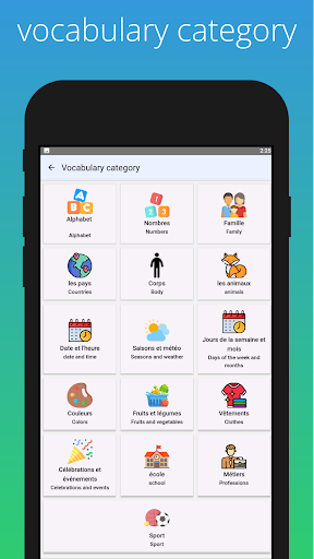 Learn French for beginners Screen 2