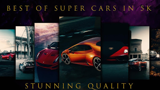 Android application 5K Super Cars Wallpapers screenshort