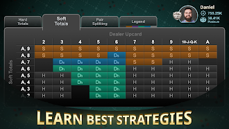 Game screenshot Blackjack - Casino Card Game apk download