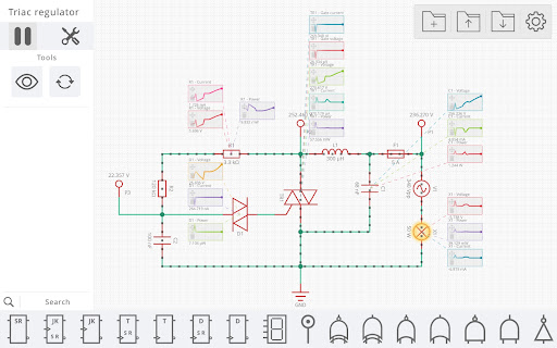 Android application Simulatic screenshort